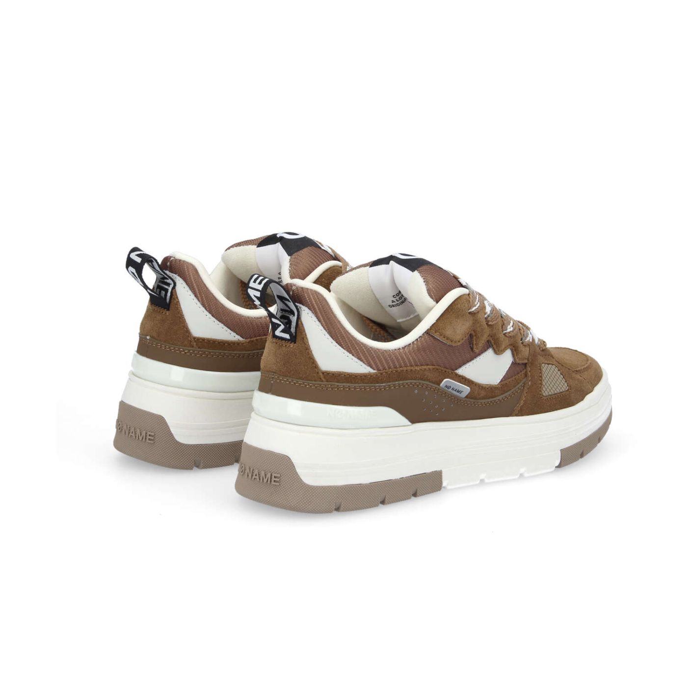 NOLLIE SNEAKER W - SUEDE/NUB/STRAW - MARRON